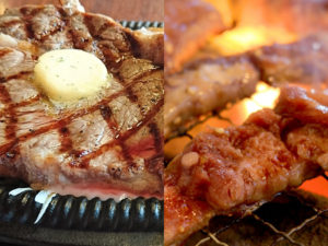 ステーキと焼肉の違いは？お肉の分厚さ以外にも様々な違いがあります！